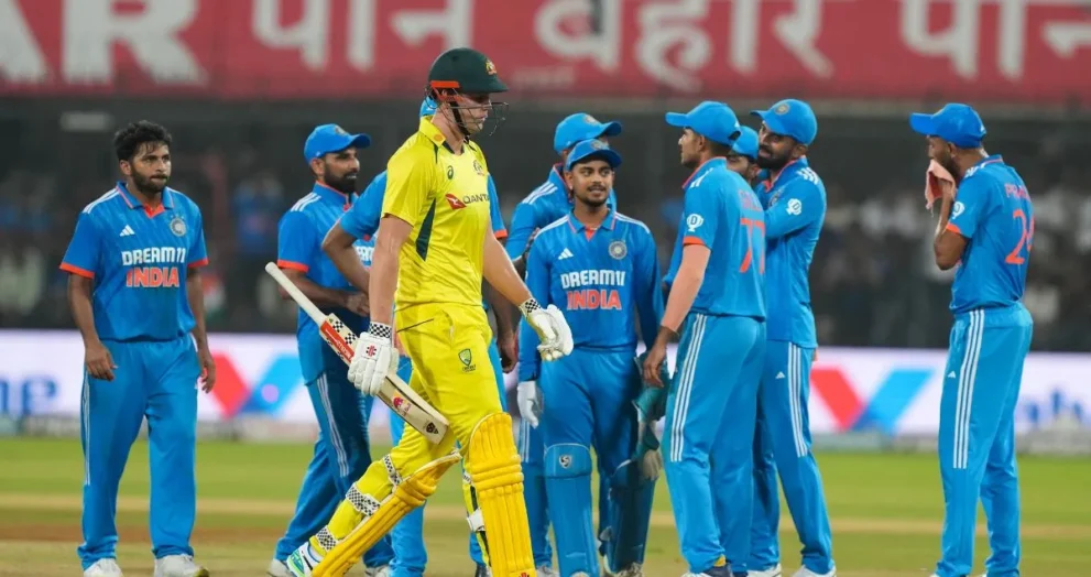 Australia Men's Cricket Team Vs India National Cricket Team Match Scorecard