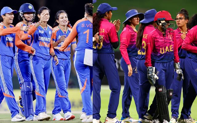 India vs United Arab Emirates Women Asia Cup T20 2024 Match Result